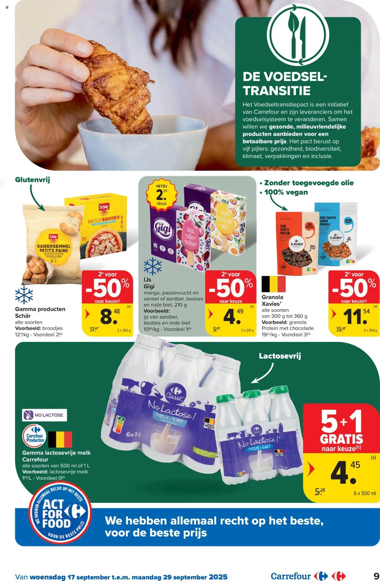  | Pagina: 9 | Producten: Pizza, Quinoa, Broodjes, Melk