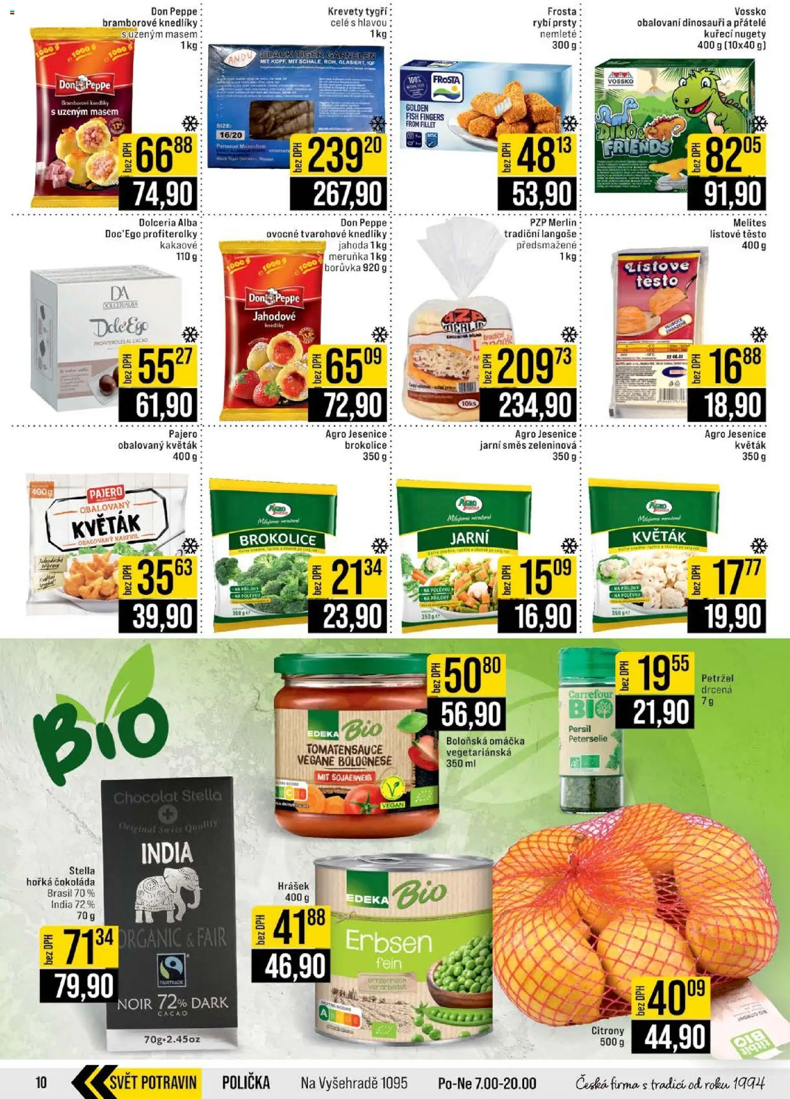 Jip leták - Cash & Carry od 24.12.2025 | Strana: 10 | Produkty: Tiger, Citróny, Petržel, Hrášek