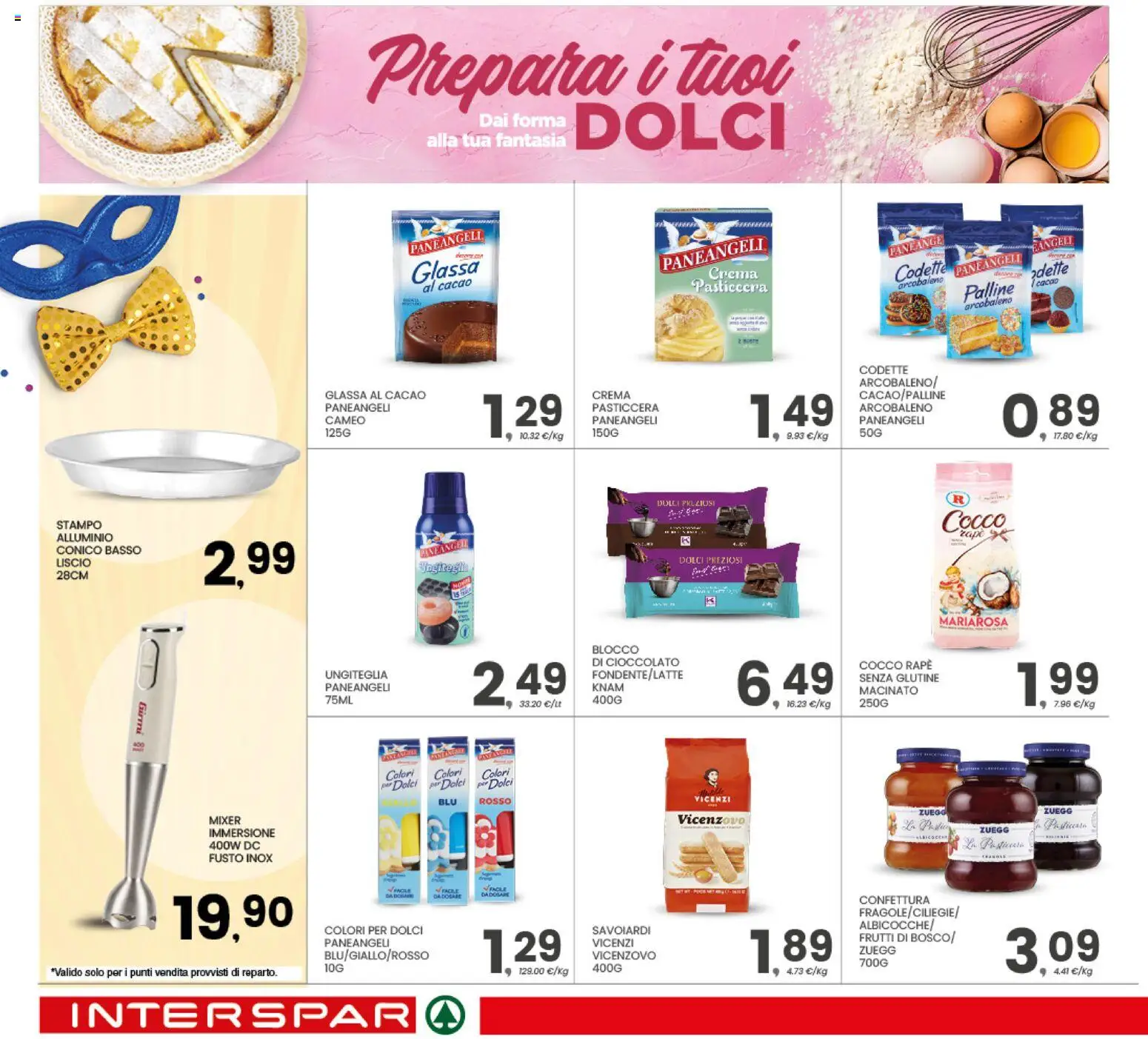 Volantino Interspar del 12.02.2026 | Pagina: 41 | Prodotti: Crema, Cioccolato, Alluminio, Glassa