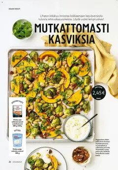 K-Market-mainoslehti voimassa 01.10.2025 alkaen | Sivu: 22 | Tuotteet: Soija, Pavut