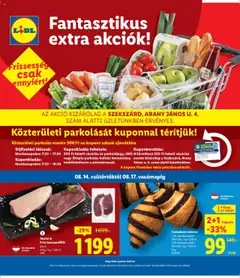 Lidl - Szekszárd - amely érvényes a következő dátumtól: 14.08.2025