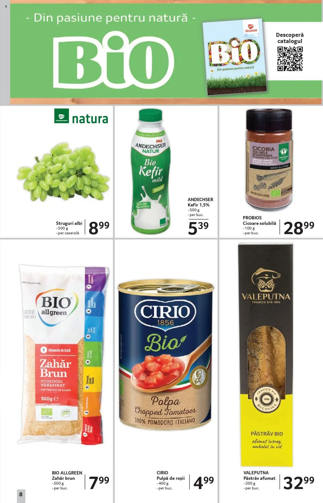 Catalog Selgros - Sibiu – valabil de la 22.08.2025 | Pagină: 8 | Produse: Şerit ödül, Kefir, Roșii, Zahăr