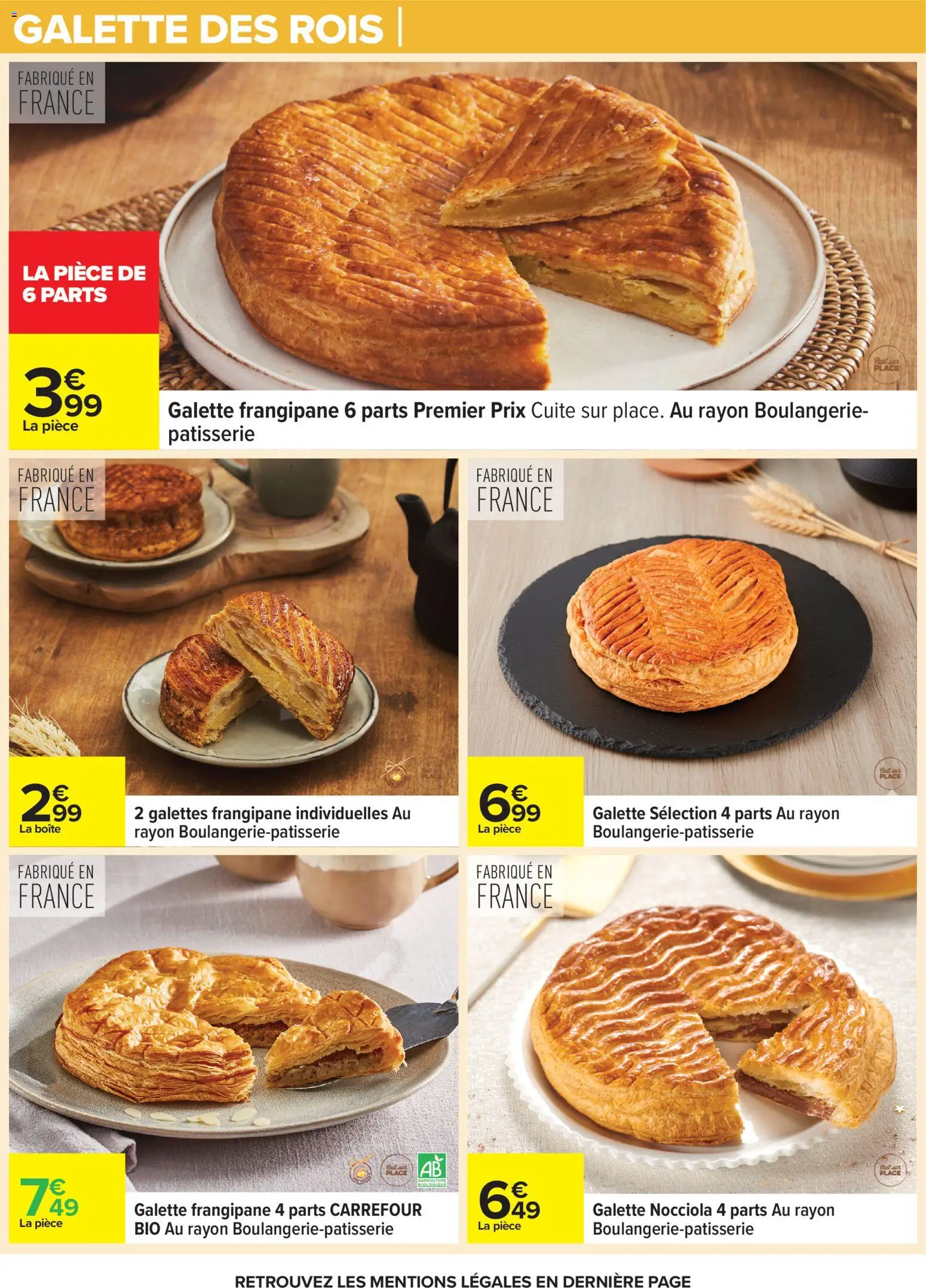 {H1} | Page: 19 | Produits: Galette des rois
