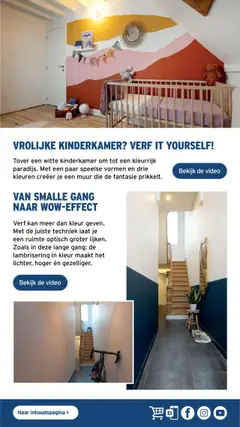 GAMMA - Verfgids - Voorbeeld van een folder van GAMMA, geldig van 19.09.2025 | Pagina: 8 | Producten: Video, Kan
