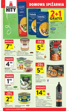 Intermarche Gazetka od 18.09.2025 | Strona: 36 | Produkty: Penne, Kukurydza, Gulasz angielski, Makaron