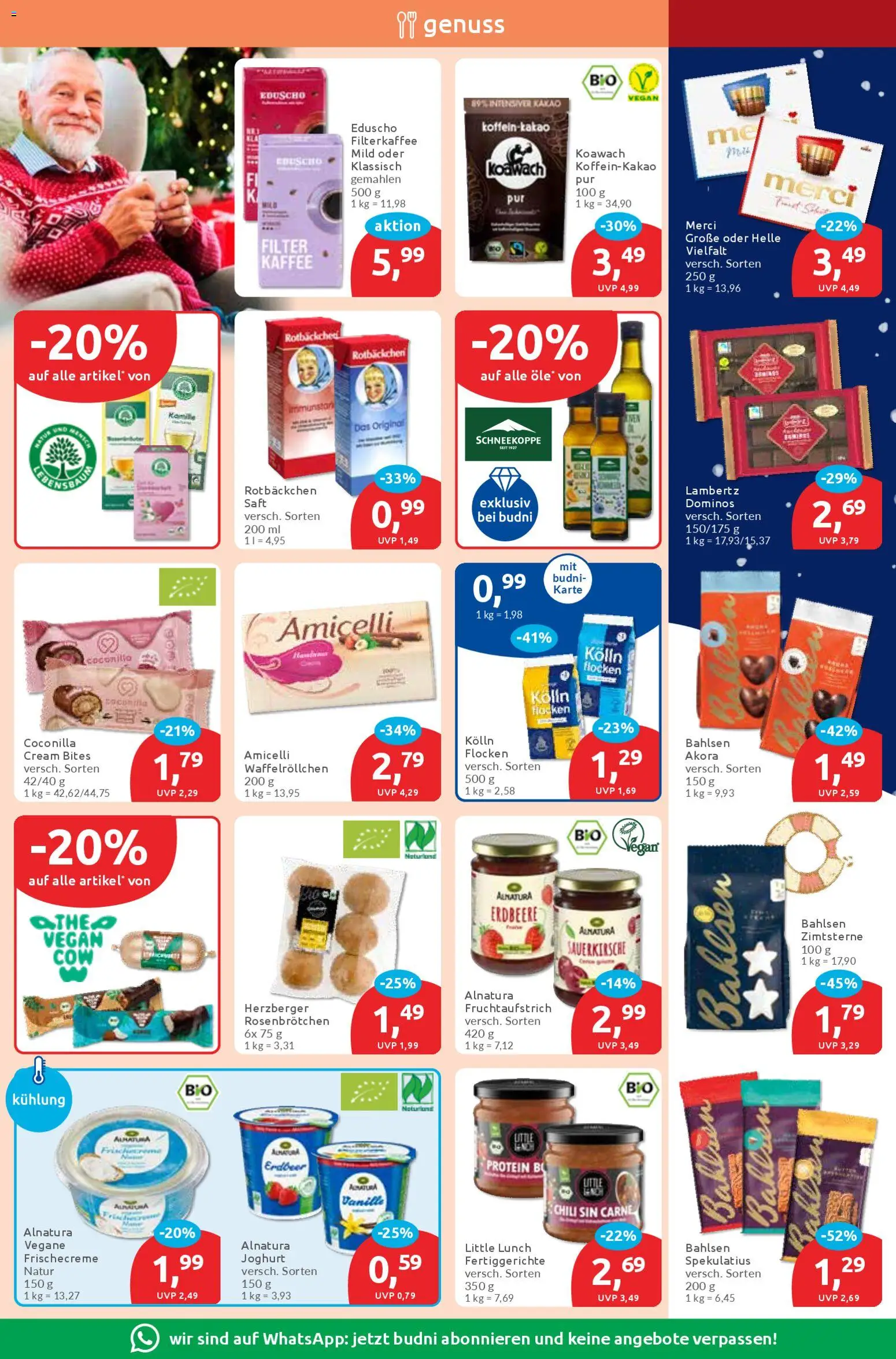 Budni Prospekt 	 – gültig ab 22.12.2025 | Seite: 6 | Produkte: Merci, Kolln, Fertiggerichte, Saft