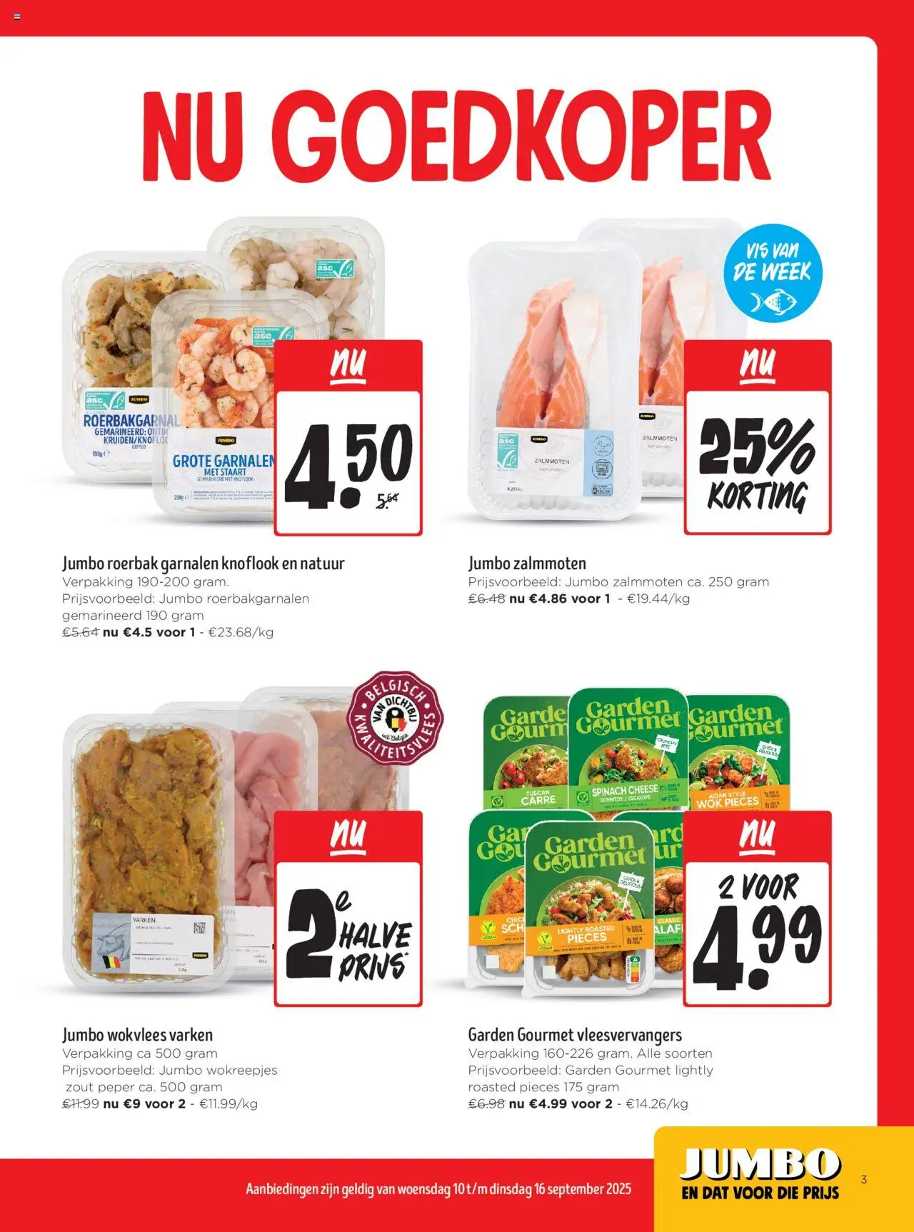  | Pagina: 3 | Producten: Schnitzel, Knoflook, Peper, Kekszek