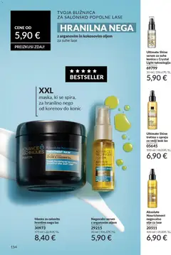 Avon katalog akcije – veljaven od 01.02.2026 | Stran: 160 | Izdelki: Olje za lase, Maska, Olje