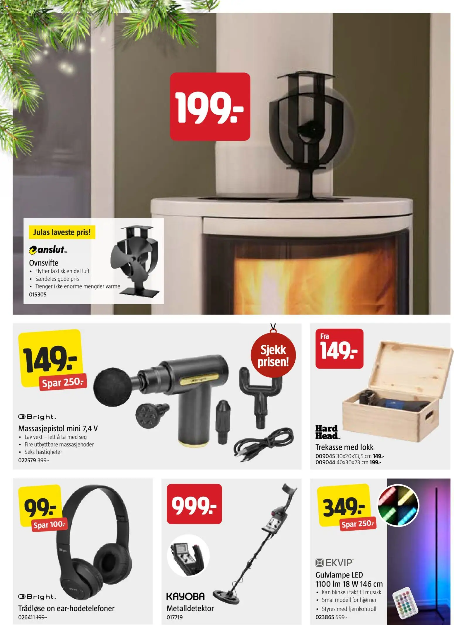 {H1} | Side: 16 | Produkter: Fjernkontroll, Massasjepistol, Vekt