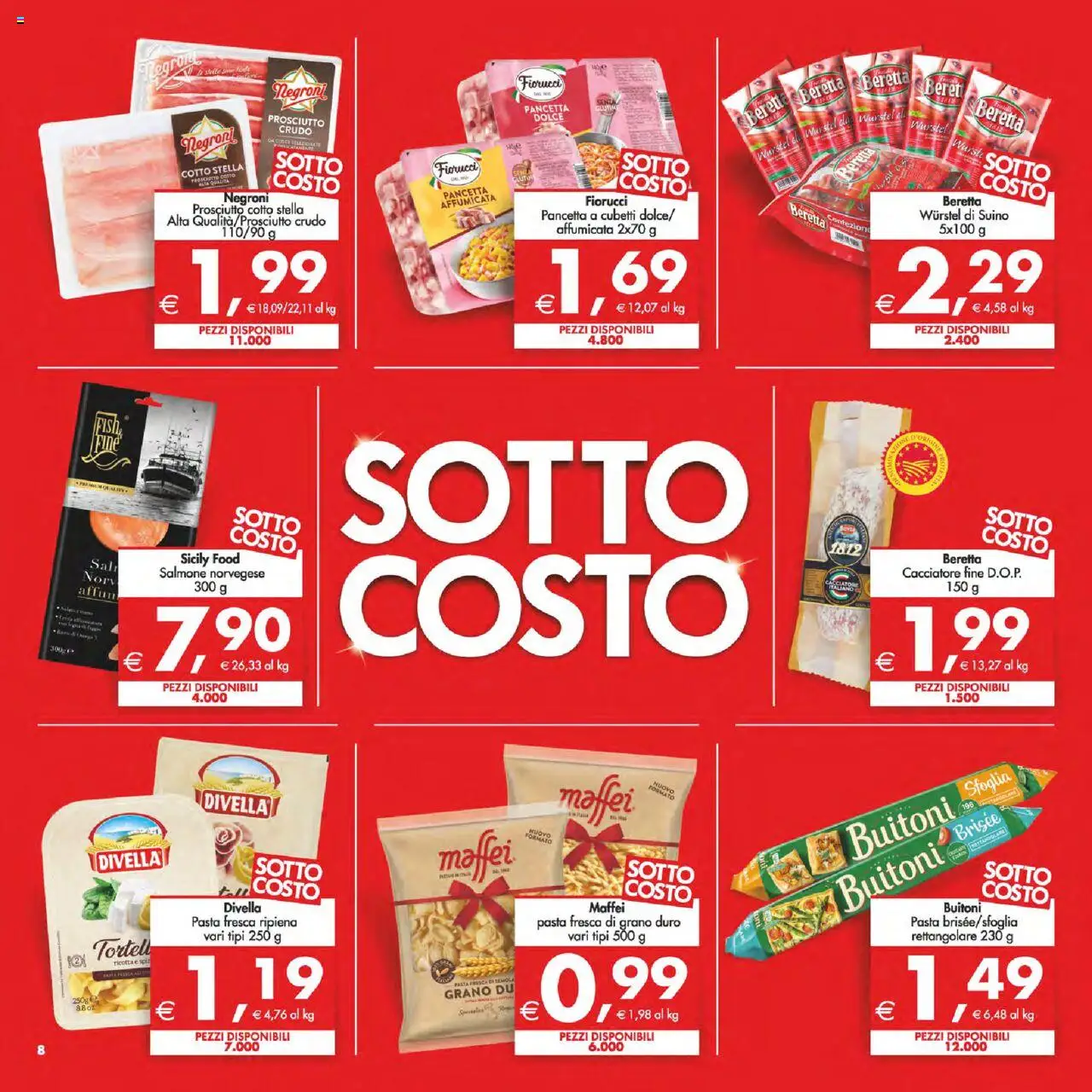 Volantino Decò del 14.10.2025 | Pagina: 10 | Prodotti: Prosciutto Cotto, Prosciutto, Wurstel, Ricotta