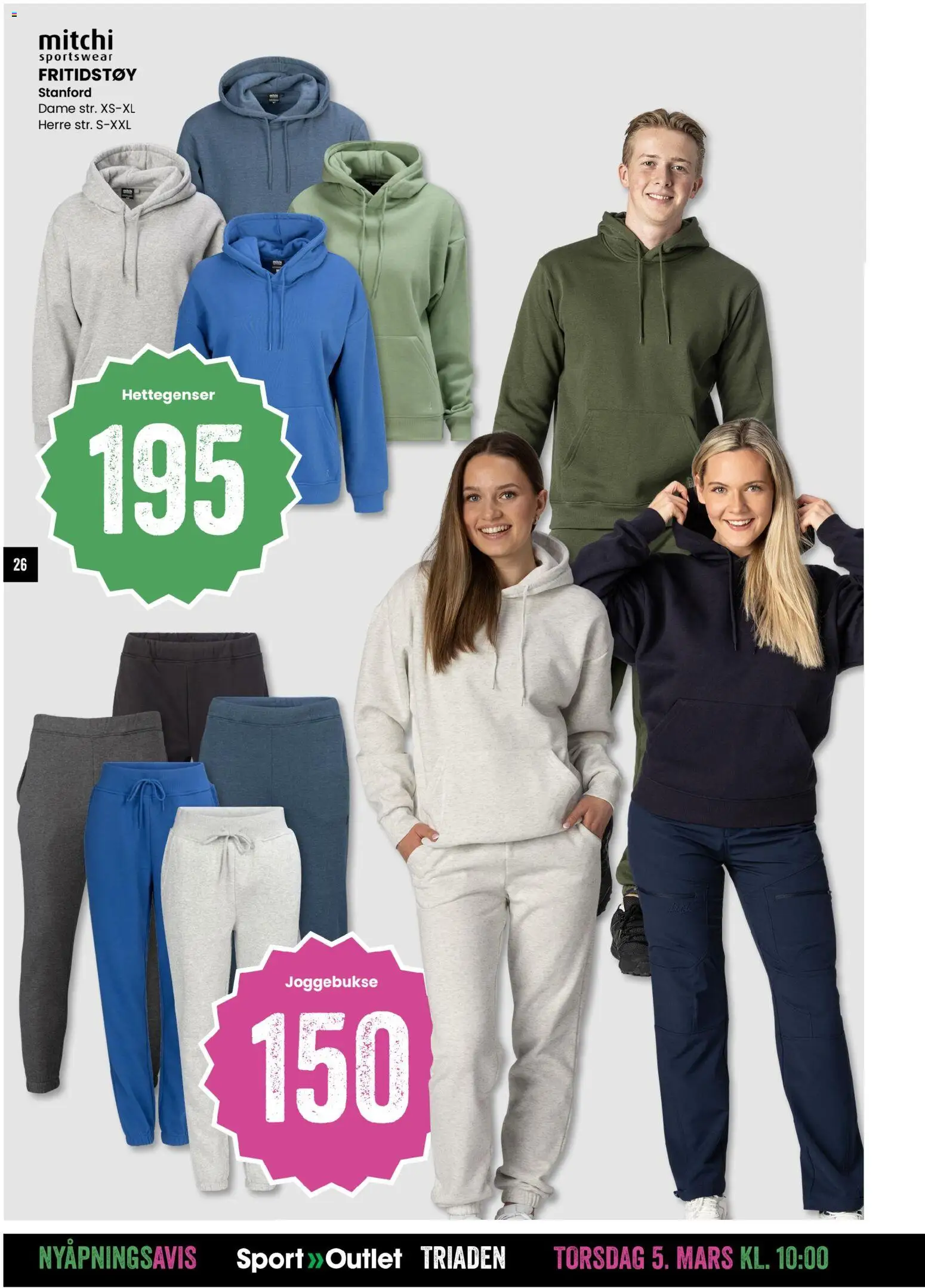 {H1} | Side: 26 | Produkter: Hettegenser