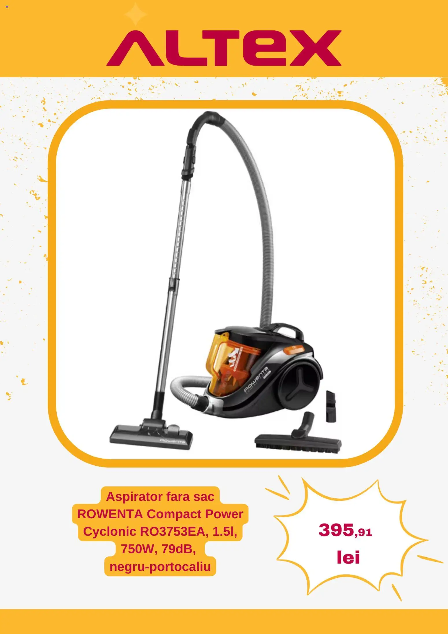 Noul catalog Altex – valabil de la 11.12.2025 | Pagină: 7 | Produse: Aspirator