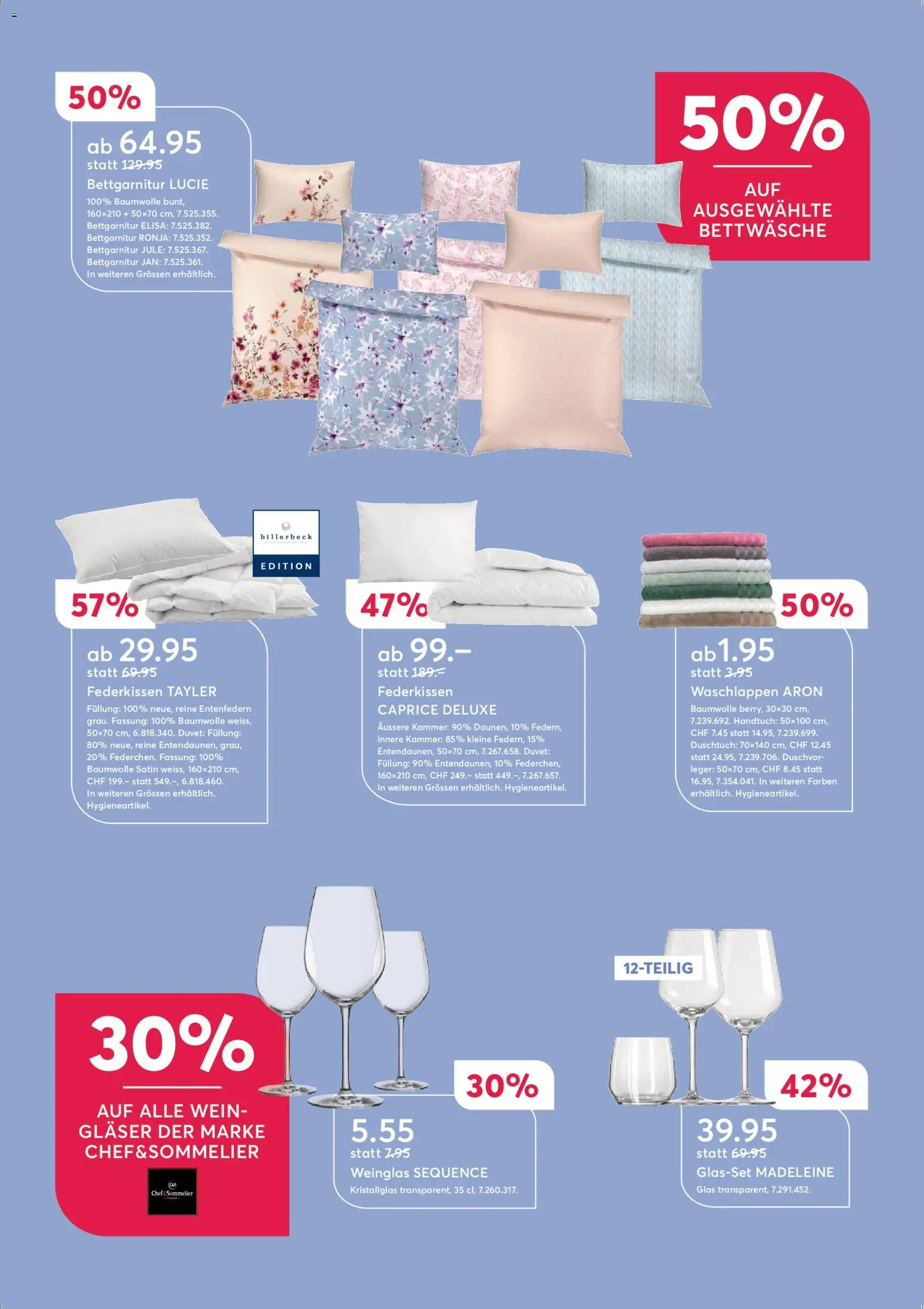Livique aktionen – gültig ab 07.04.2026 | Seite: 2 | Produkte: Wein, Bettwäsche