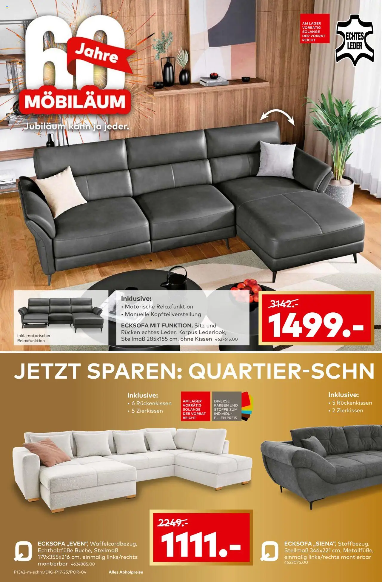 Porta! Prospekt 	 – gültig ab 08.09.2025 | Seite: 2 | Produkte: Ecksofa, Kissen