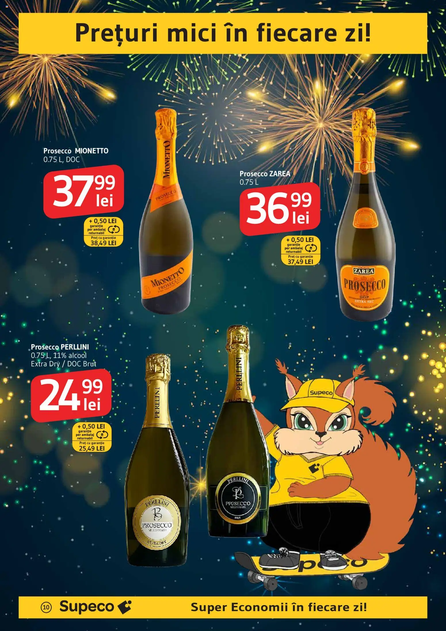 Noul catalog Supeco – valabil de la 27.12.2025 | Pagină: 10 | Produse: Mici, Prosecco