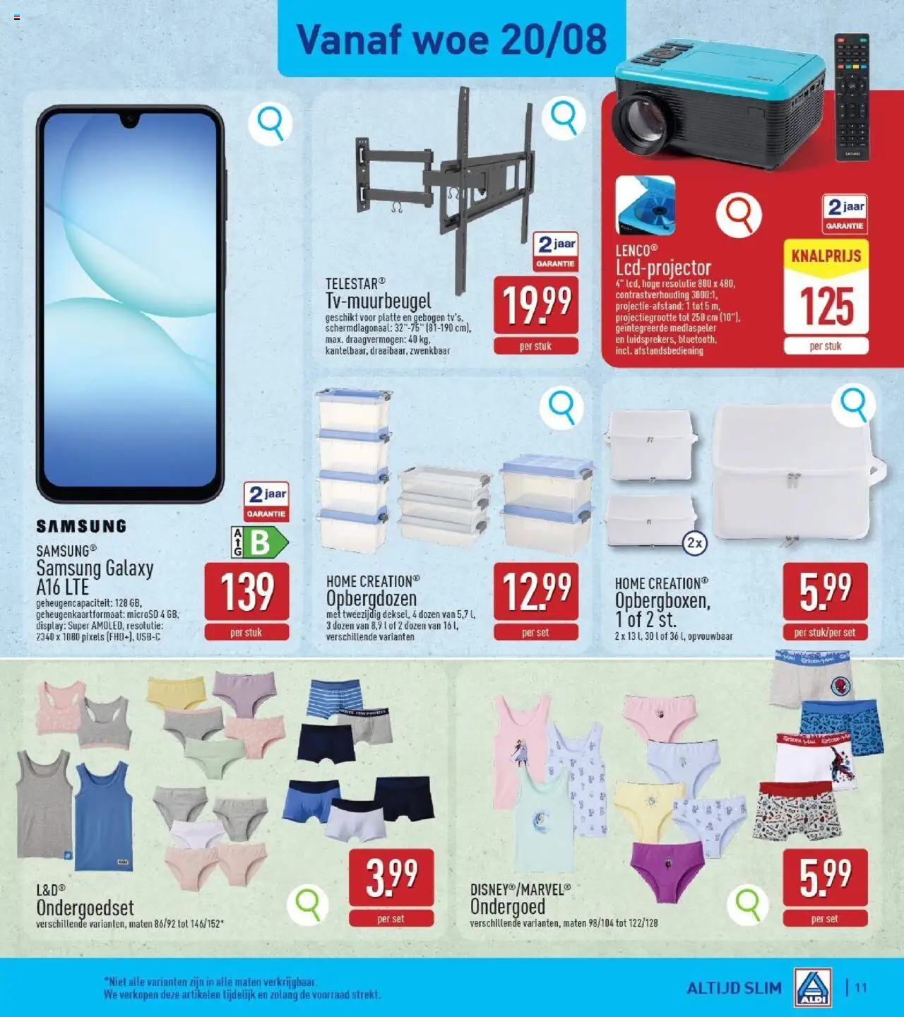 {H1} | Pagina: 11 | Producten: Ondergoed