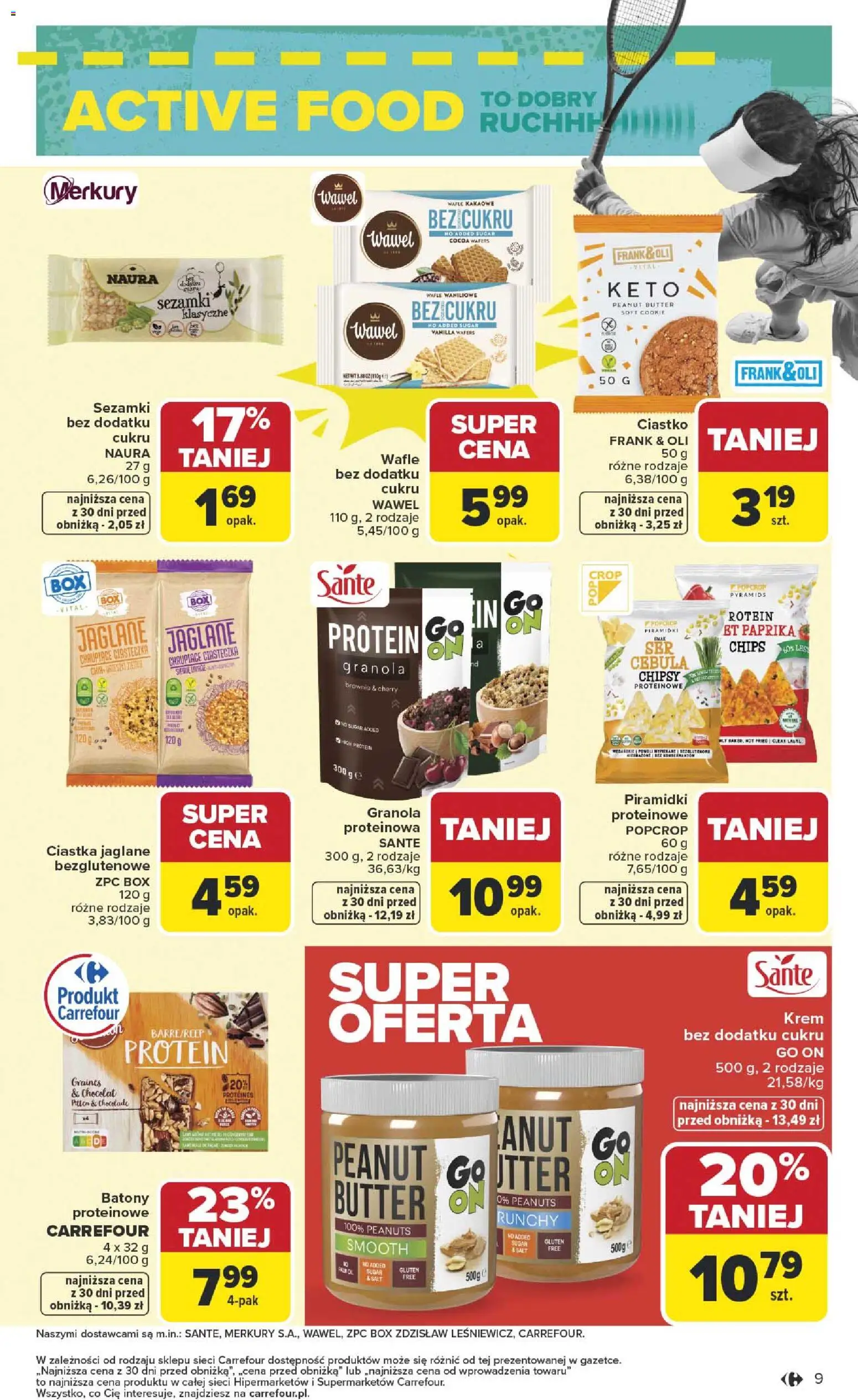 Carrefour Gazetka od 05.01.2026 | Strona: 11 | Produkty: Chipsy, Granola, Brownie, Ciasteczka