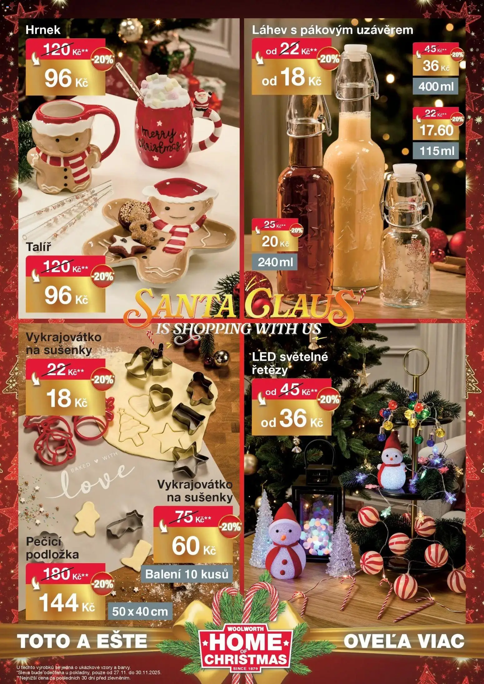 Woolworth leták - Cheb od 27.11.2025 | Strana: 12 | Produkty: Vykrajovátko, Talíř, Láhev, Sušenky