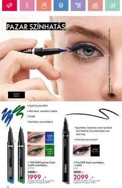 Oriflame akciós ujság - amely érvényes a következő dátumtól: 27.07.2025 | Oldal: 70 | Termékek: Szemhéjtus