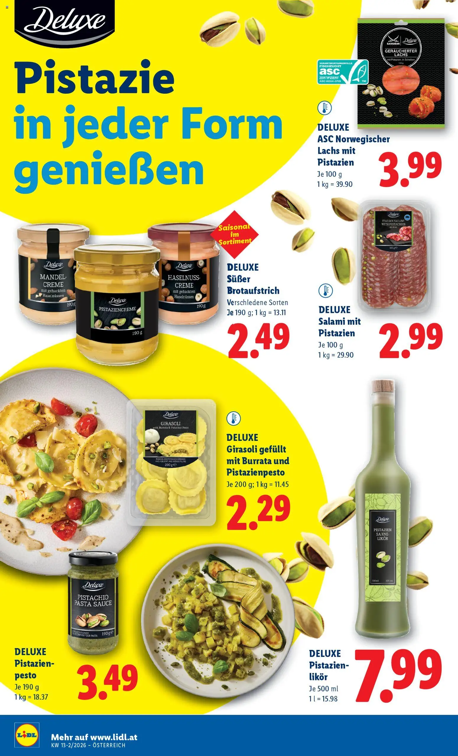 Lidl Flugblatt - Eisenstadt, Ebenfurth, Mattersburg gültig ab 26.03.2026 | Seite: 10 | Produkte: Rizsliszt, Sahne, Creme, Salami