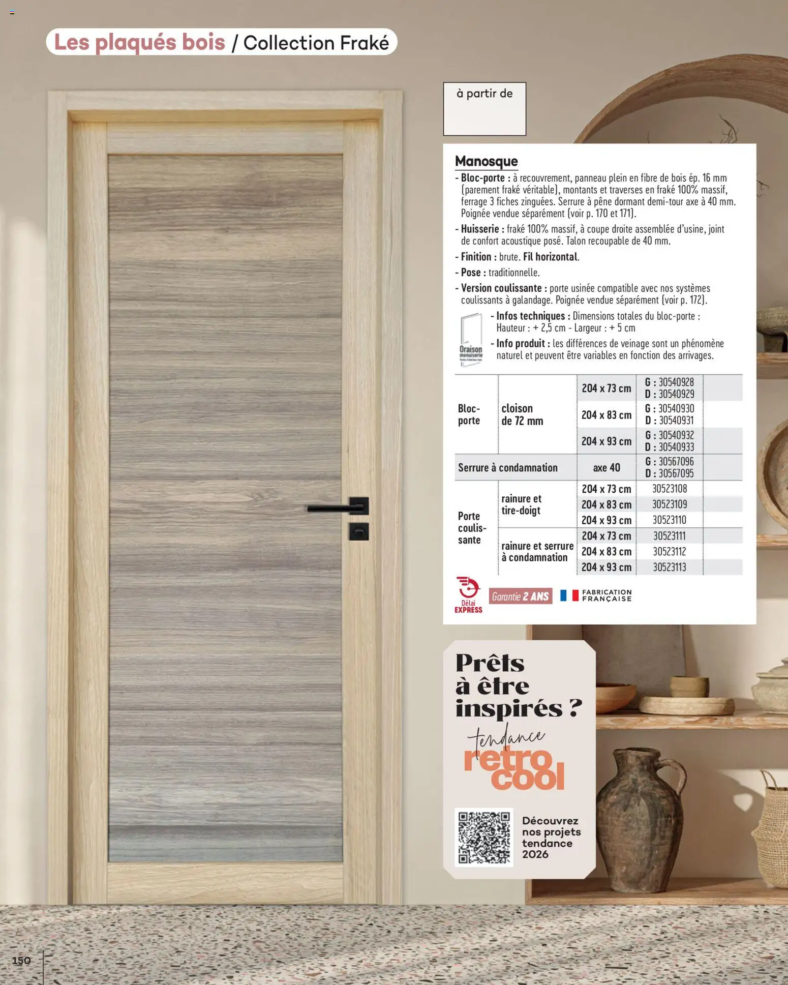 {H1} | Page: 150 | Produits: Porte