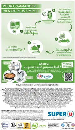 Super U - Prévisualisation de Super U - La carte Printemps Été valide à partir de 03.03.2026 | Page: 44 | Produits: Remorque, Champagne, Tireuse à bière, Bière