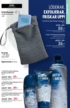 Oriflame - Katalog 3/26 - Förhandsvisning av reklamblad från butik Oriflame aktuell från 18.02.2026 | Sida: 151 | Produkter: Tvål, Deodorant