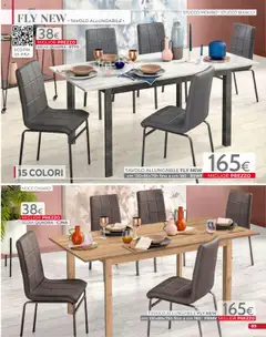 Anteprima del volantino Volantino Mondo Convenienza	 valido a partire dal 09.09.2025 | Pagina: 91 | Prodotti: Stucco, Tavolo, Sedia