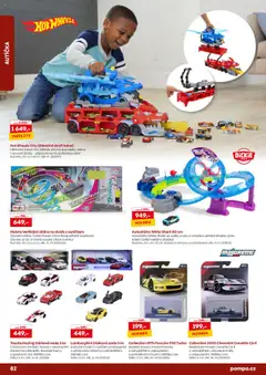 Náhled letáku POMPO katalog Vánoce 2025 od 16.10.2025 | Strana: 82 | Produkty: Tv, Hot Wheels, Autodráha, Baterie