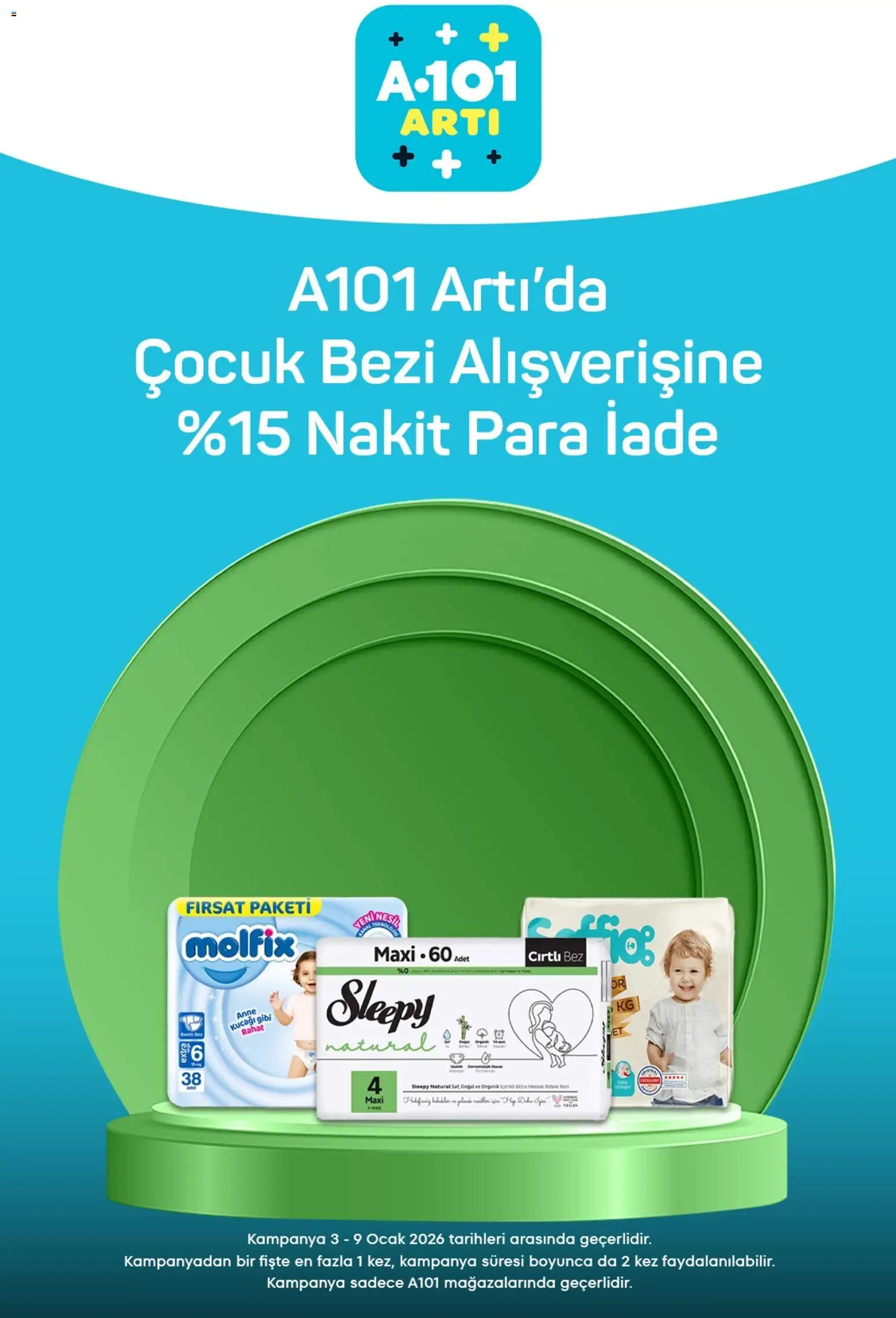 A101 Arti - 03.01.2026 tarihinden itibaren geçerlidir | Sayfa: 4 | Ürünler: Ocak