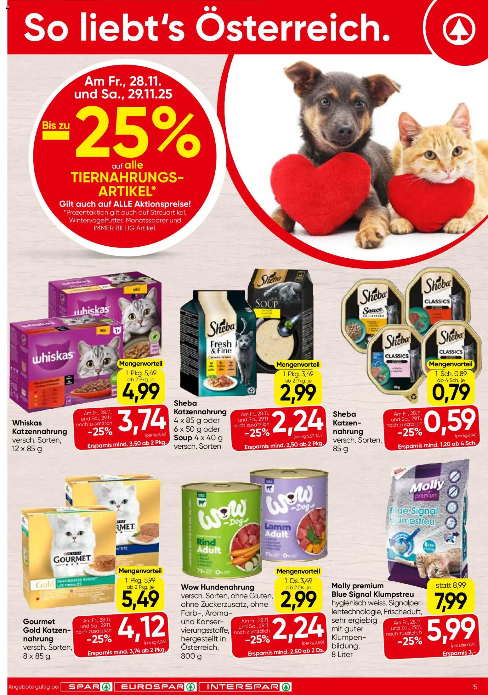 Spar Flugblatt - Salzburg gültig ab 27.11.2025 | Seite: 15