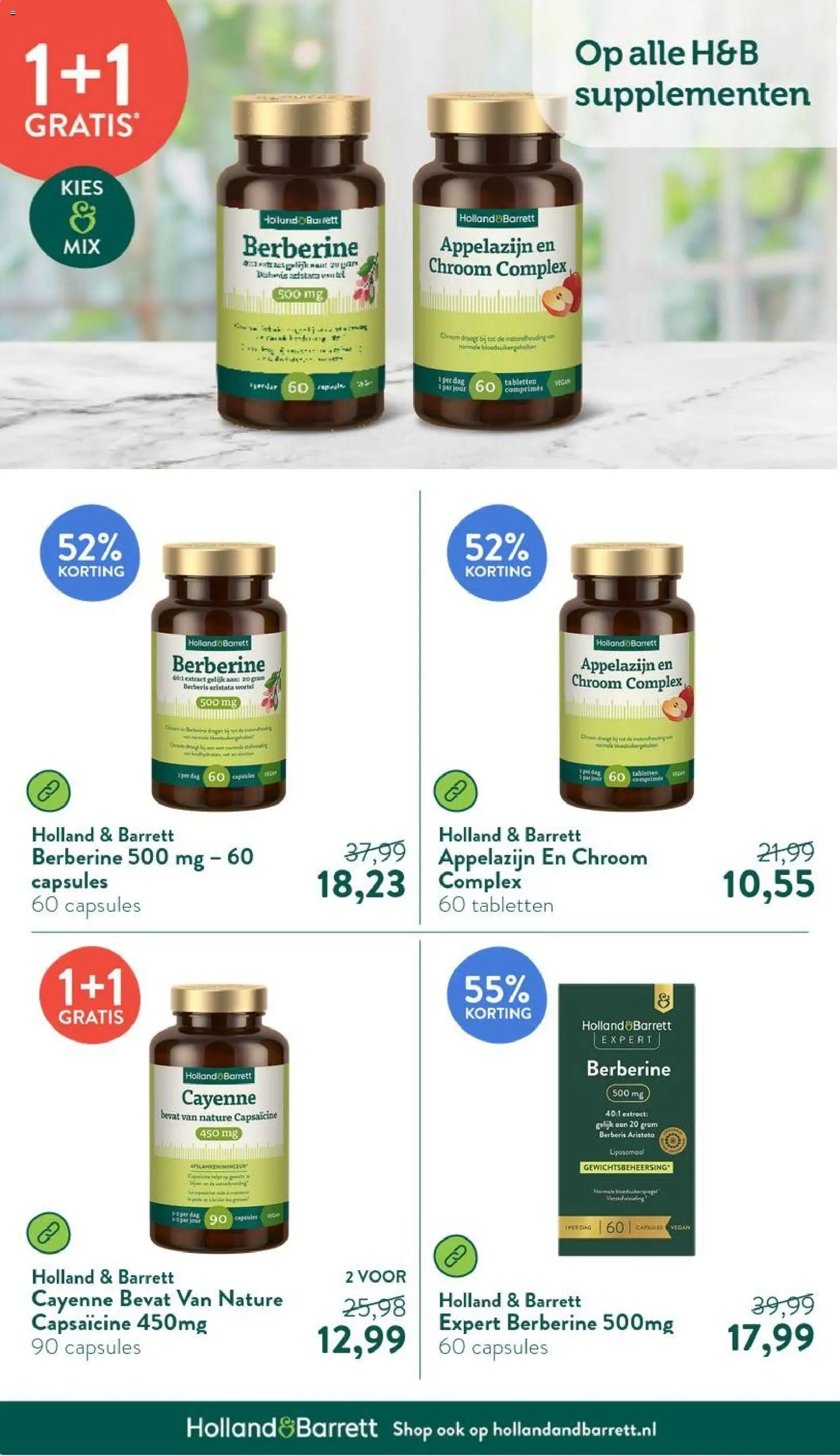 {H1} | Pagina: 12 | Producten: Supplementen