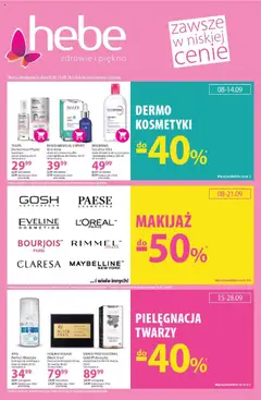 Pogląd oferty "Hebe Gazetka" - ważna od 08.09.2025