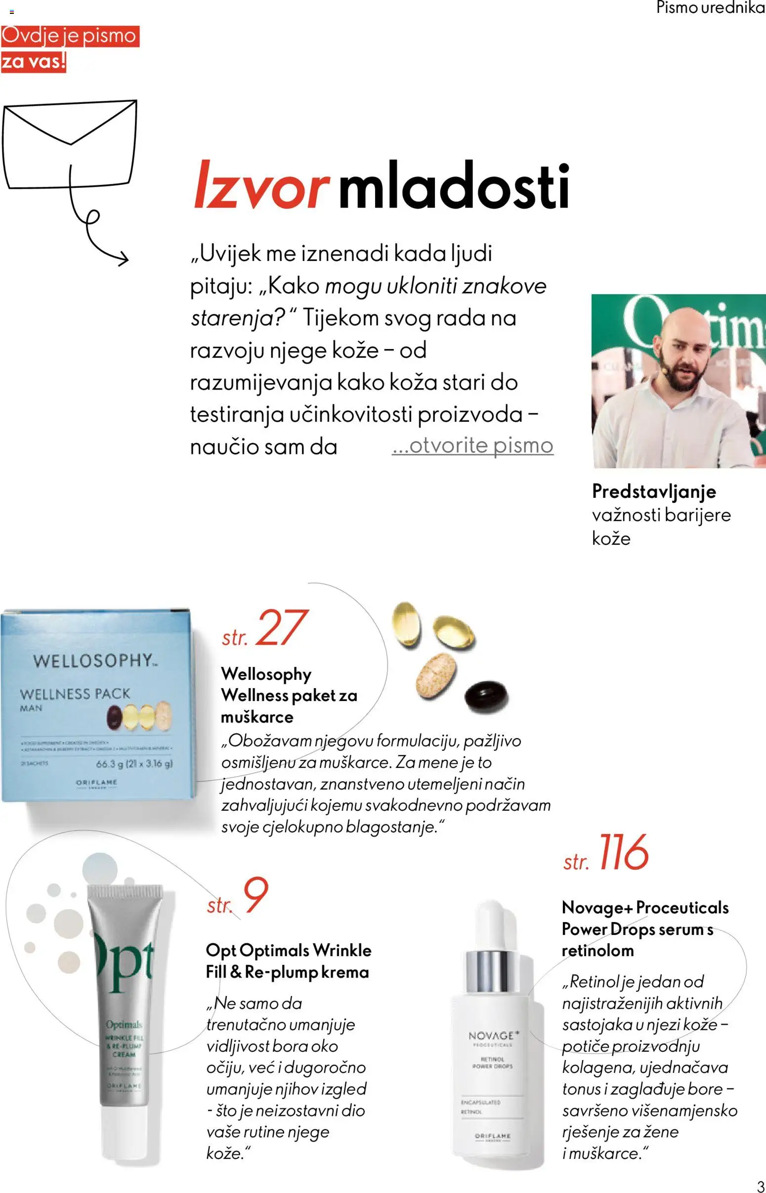 Oriflame katalog | vrijedi od 11.03.2026 | Stranica: 3 | Proizvodi: Krema