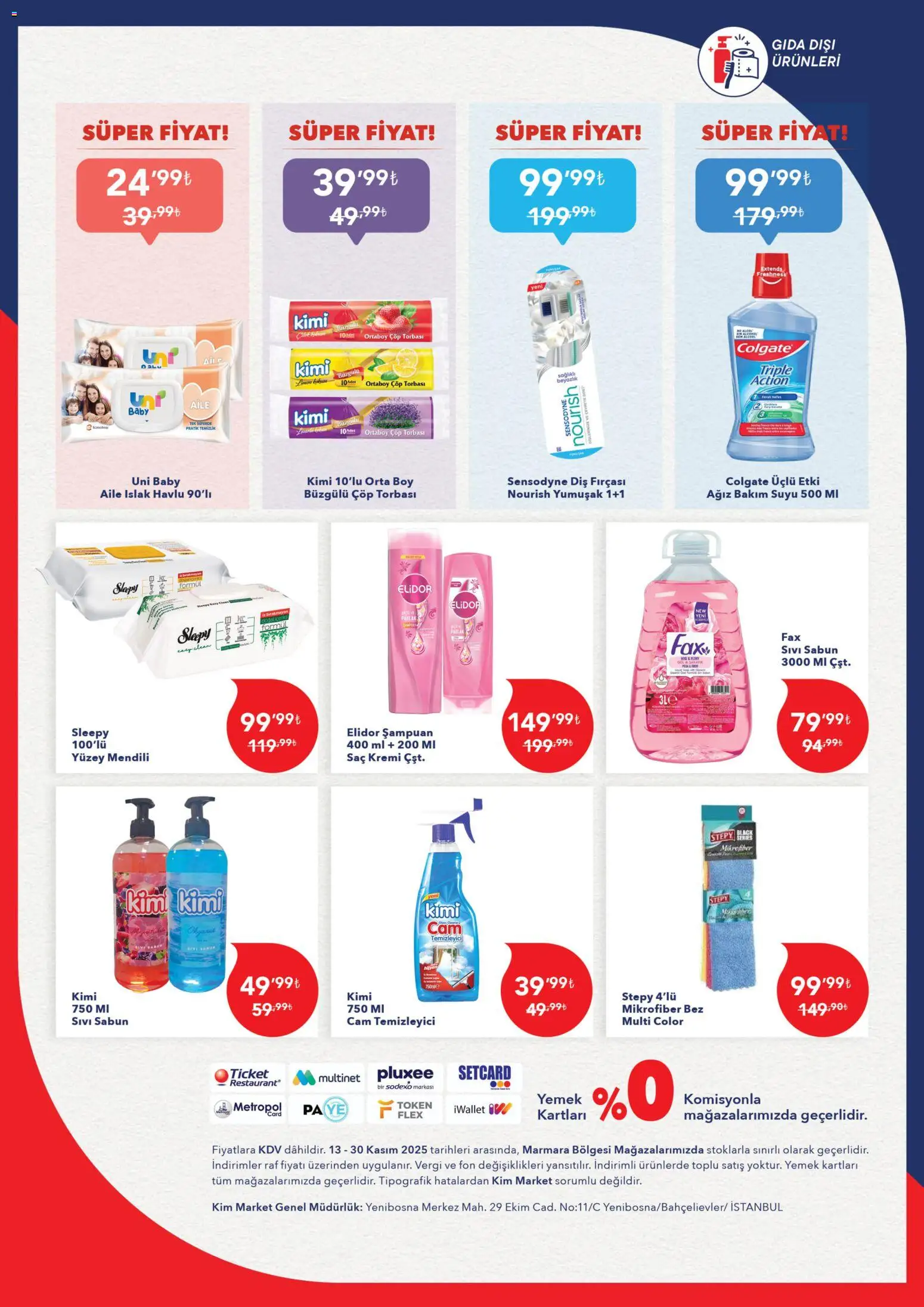 Kim Market Katalog - Marmara Insert - 13.11.2025 tarihinden itibaren geçerlidir | Sayfa: 10 | Ürünler: Cam temizleyici, Raf, Saç Kremi, Diş fırçası