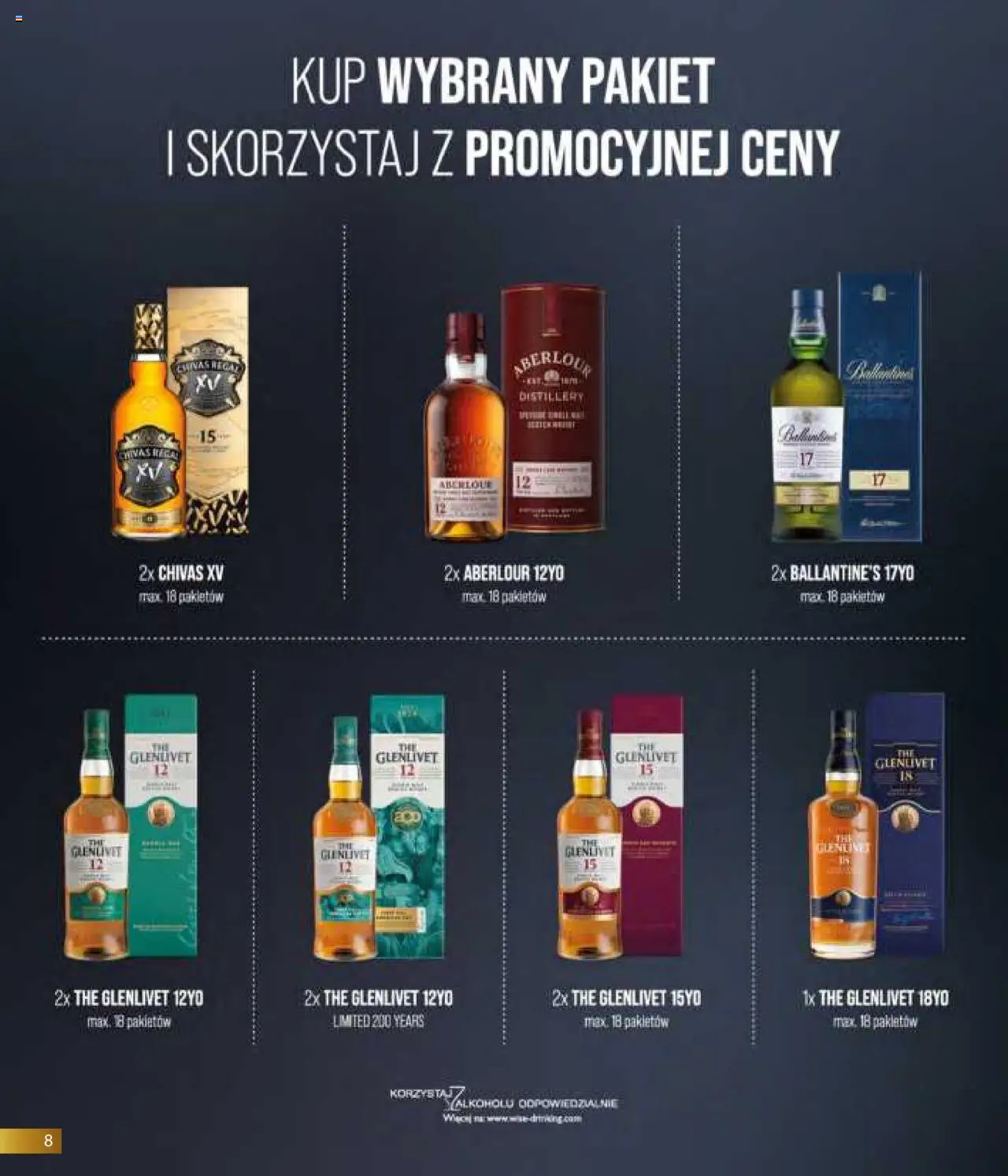 Eurocash Gazetka - Horeca od 01.06.2025 | Strona: 8 | Produkty: Chivas Regal, Regał