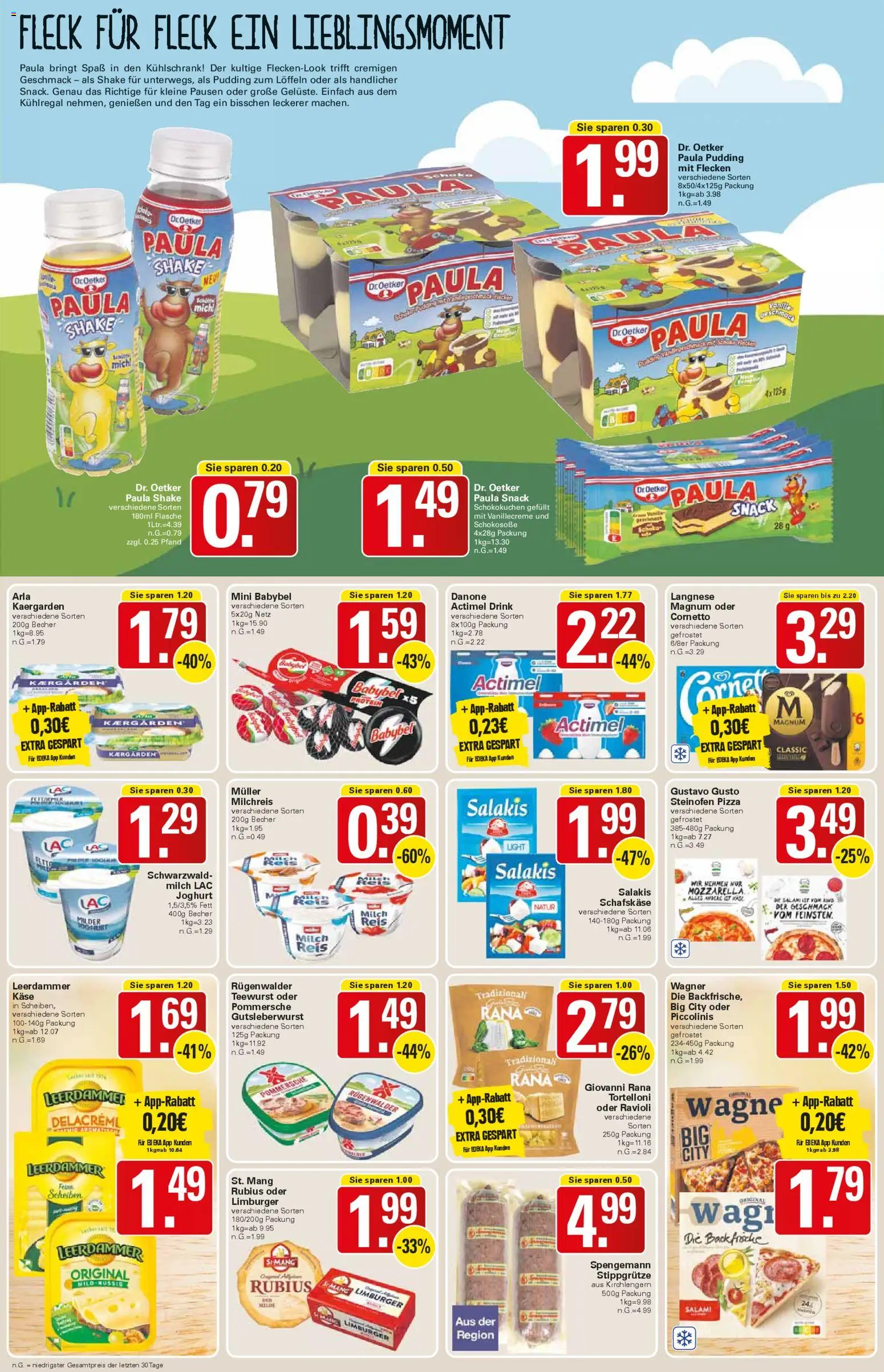 WEZ Prospekt – gültig ab 24.11.2025 | Seite: 8 | Produkte: Käse, Leerdammer, Salakis, Reis