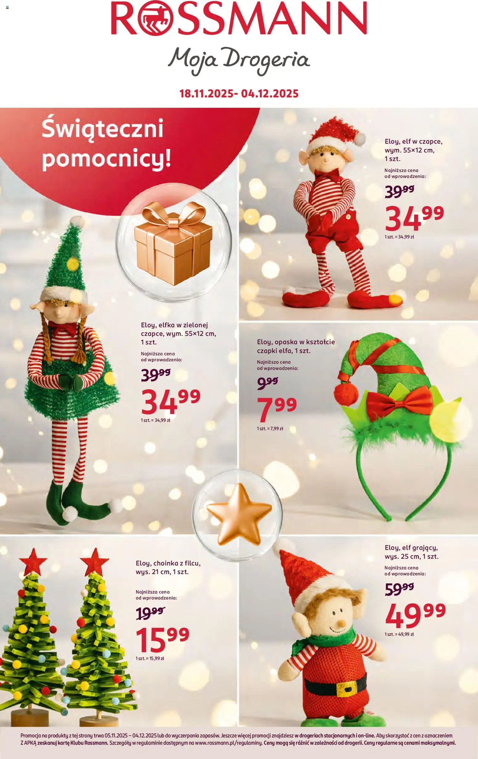 Rossmann Gazetka od 18.11.2025 | Strona: 16 | Produkty: Drogeria, Choinka