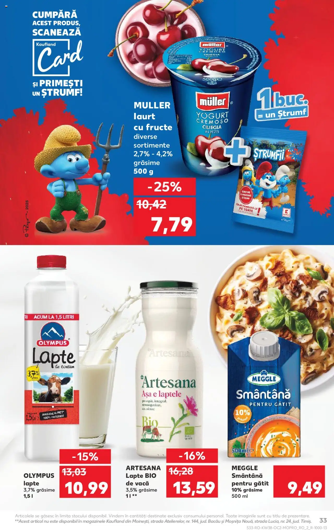 Kaufland RO akciós ujság - amely érvényes a következő dátumtól: 17.09.2025 | Oldal: 33