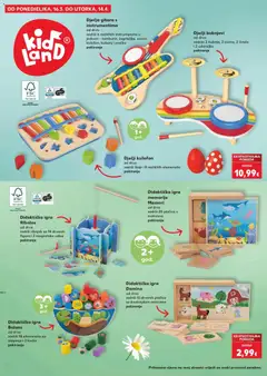 Kaufland - Kaufland katalog do 14.04.2026 - Pregled kataloga iz trgovine Kaufland, vrijedi od 15.03.2026 | Stranica: 12 | Proizvodi: Igra