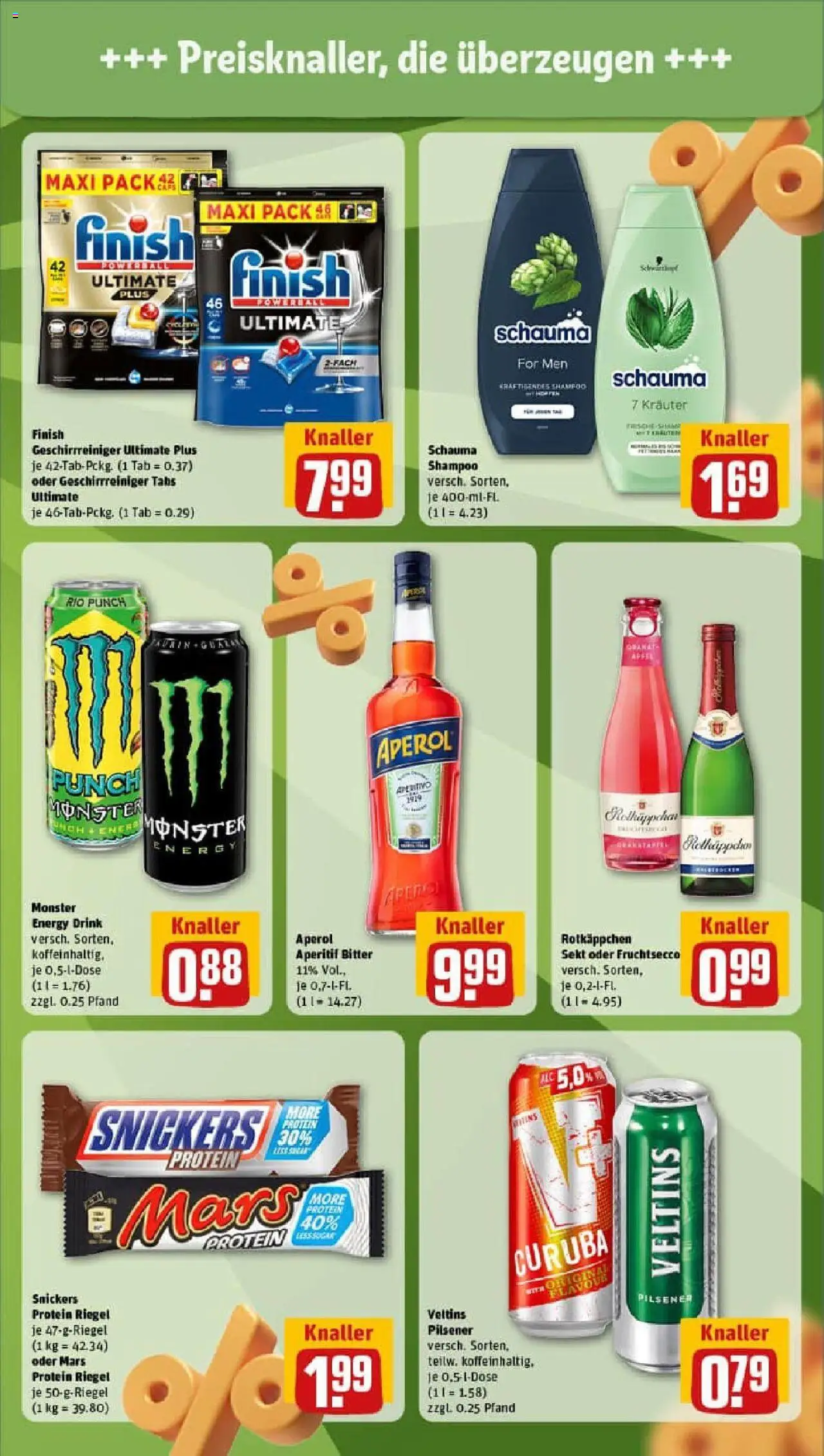 Rewe prospekt Frechen-Bachem	 - gültig ab dem 29.06.2025 | Seite: 7 | Produkte: Schauma shampoo, Energy, Sekt, Aperol