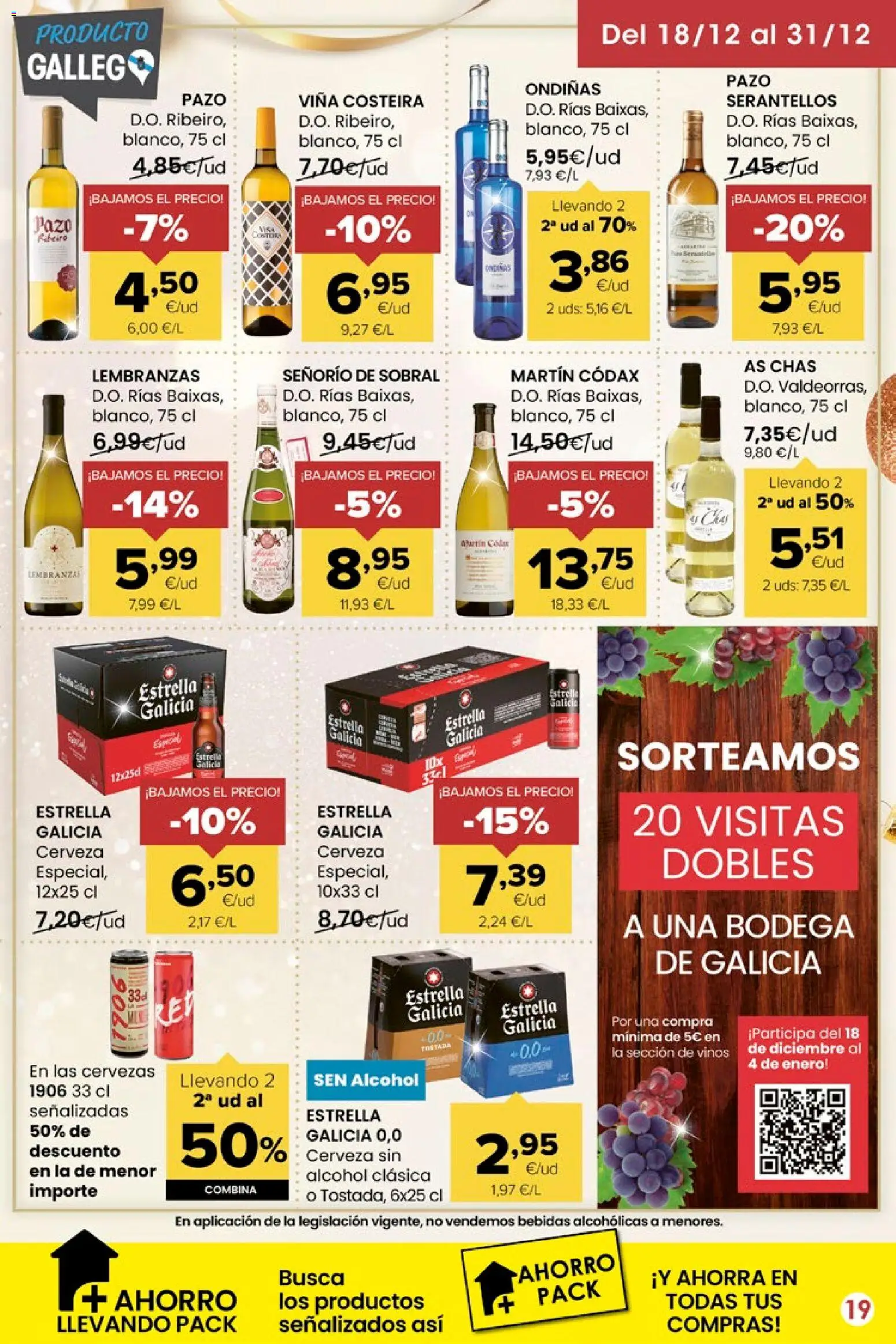 Eroski - Miramos por ti │ válido desde el 18.12.2025 | Página: 19 | Productos: Cerveza
