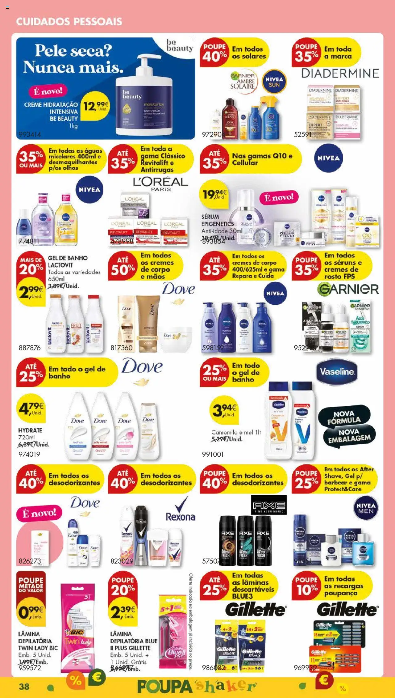 Pingo Doce folheto │ válido de 05.08.2025 | Página: 42 | Produtos: Gel de banho, Sérum, Mel, Creme