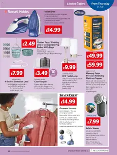  | Page: 17 | Products: Lamp, Steam iron, Player, Mattress