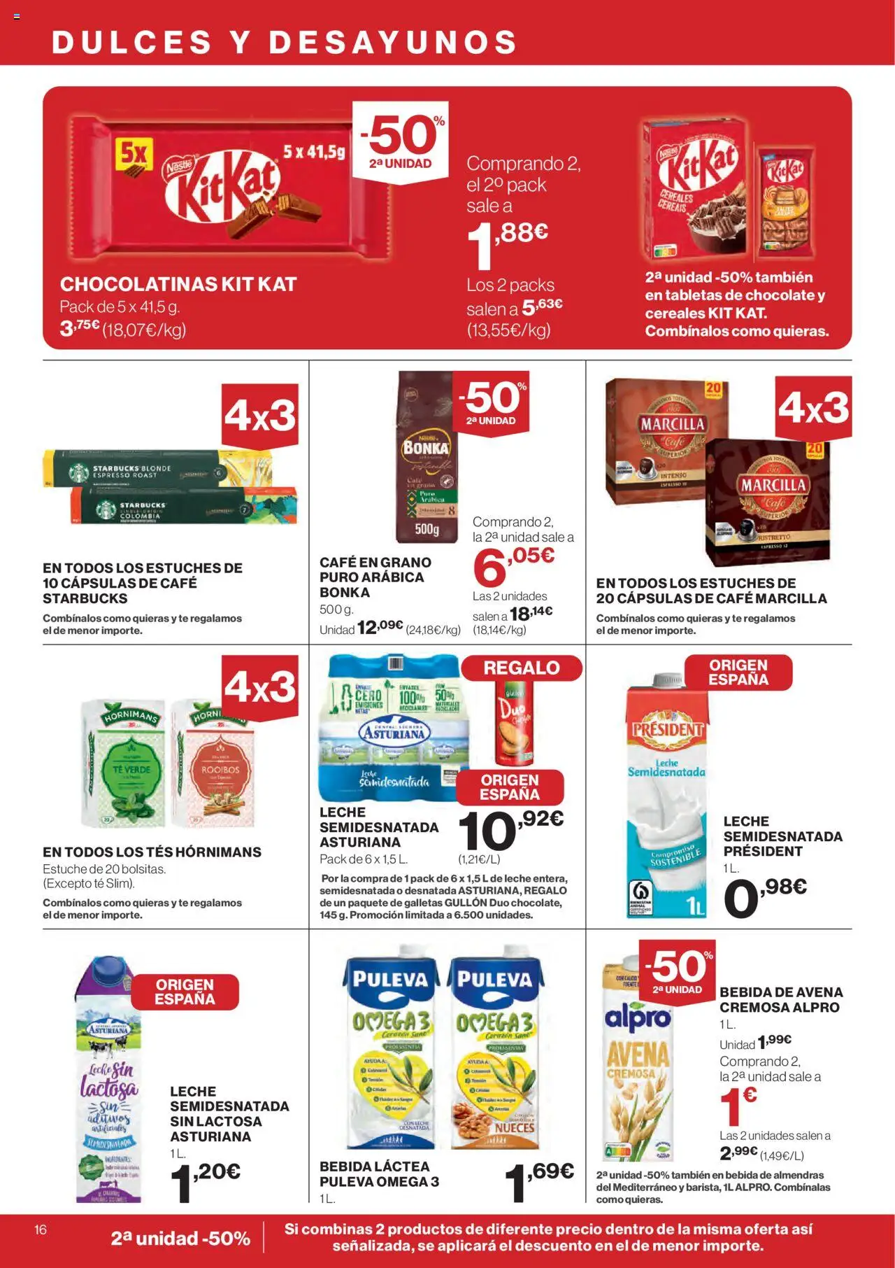 Supercor - Folleto │ válido desde el 19.06.2025 | Página: 16 | Productos: Chocolatinas, Leche, Chocolate, Galletas