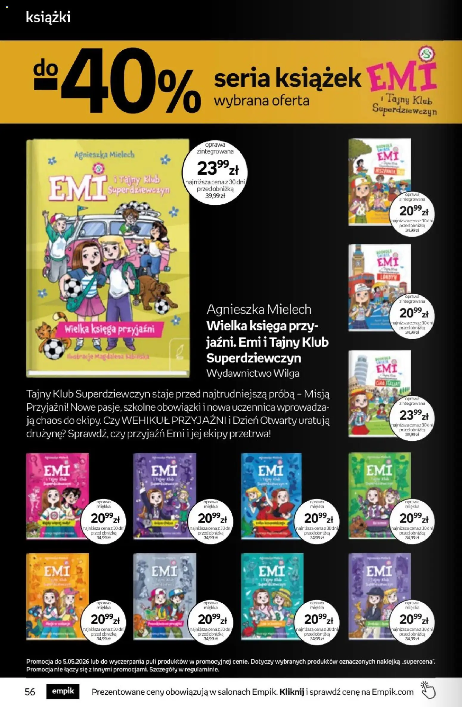 Empik promocje od 22.04.2026 | Strona: 56 | Produkty: Książki