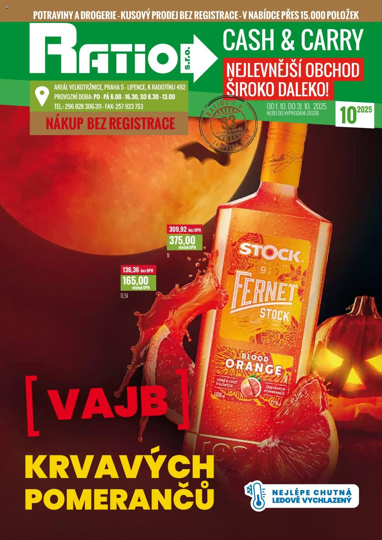 Ratio leták od 01.10.2025 | Strana: 72 | Produkty: Fernet, Potraviny, Drogerie