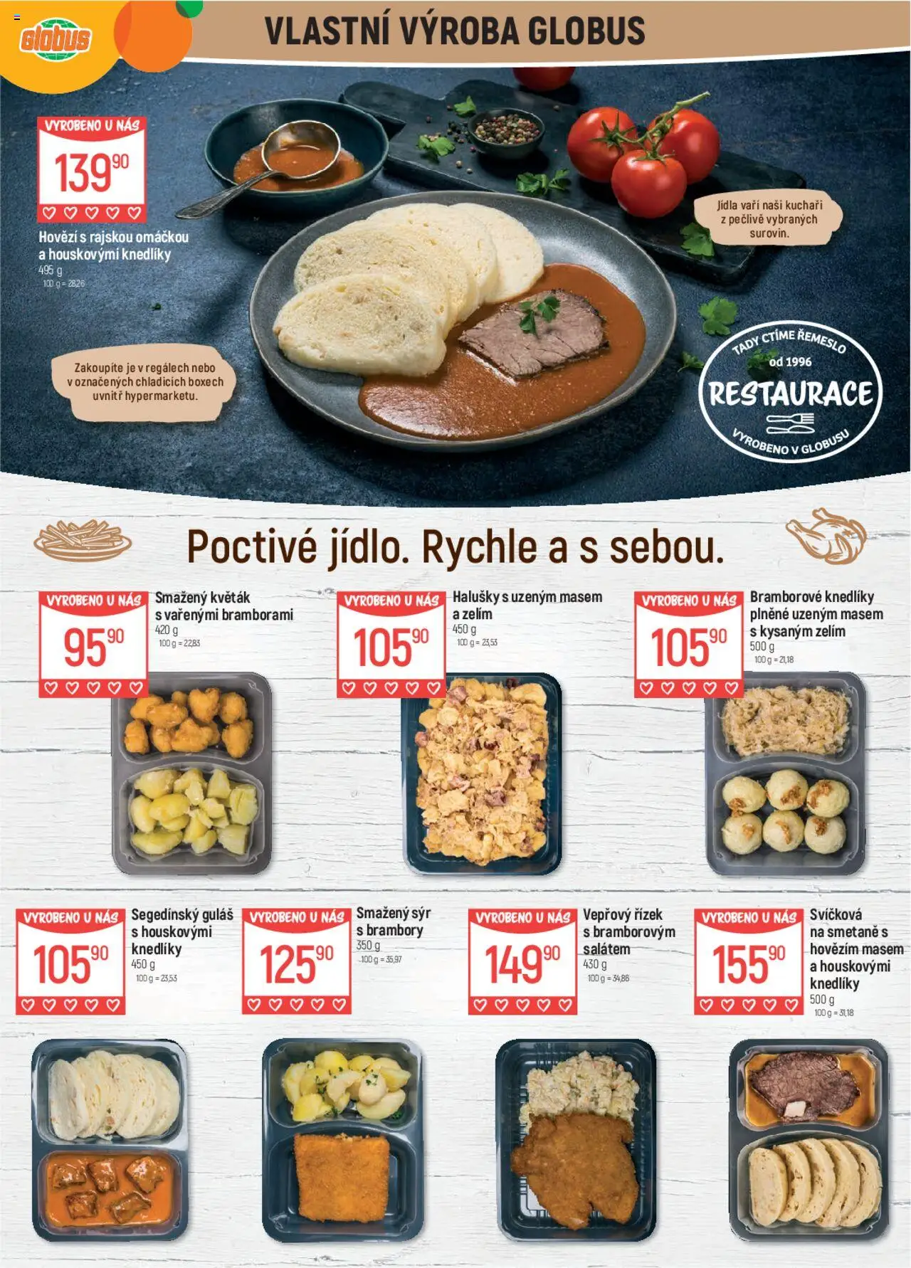 Globus leták od 02.07.2025 | Strana: 9 | Produkty: Květák, Brambory, Smažený sýr, Halušky