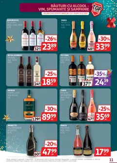 Ofertele Auchan valabile de la 03.12.2025 | Pagină: 11 | Produse: Prosecco, Vin