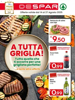 Anteprima del volantino Despar Griglia catalogo valido a partire dal 14.08.2025